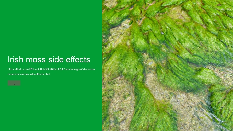 irish moss side effects