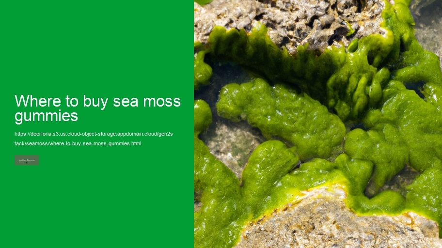 where to buy sea moss gummies