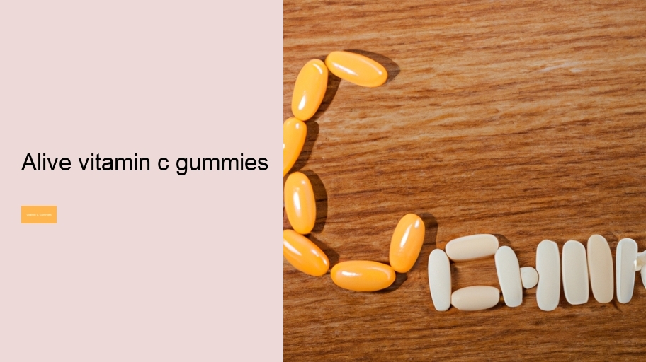 alive vitamin c gummies