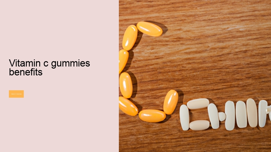 vitamin c gummies benefits